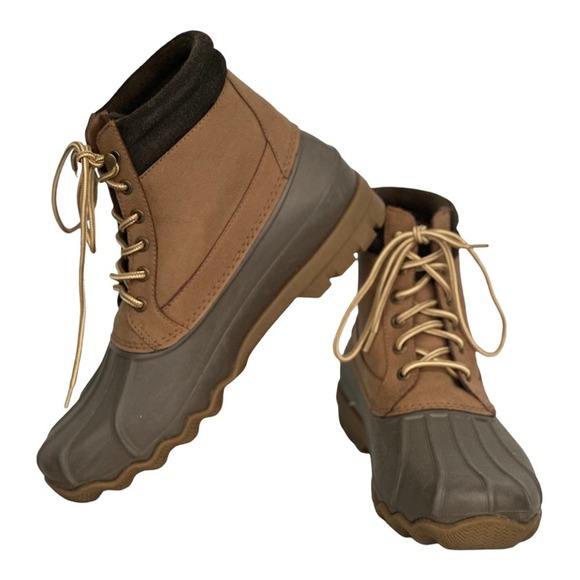 Sperry Top-Sider Brown Waterproof Duck Boots Brewster Men\'s 8.5 NEW main image 7